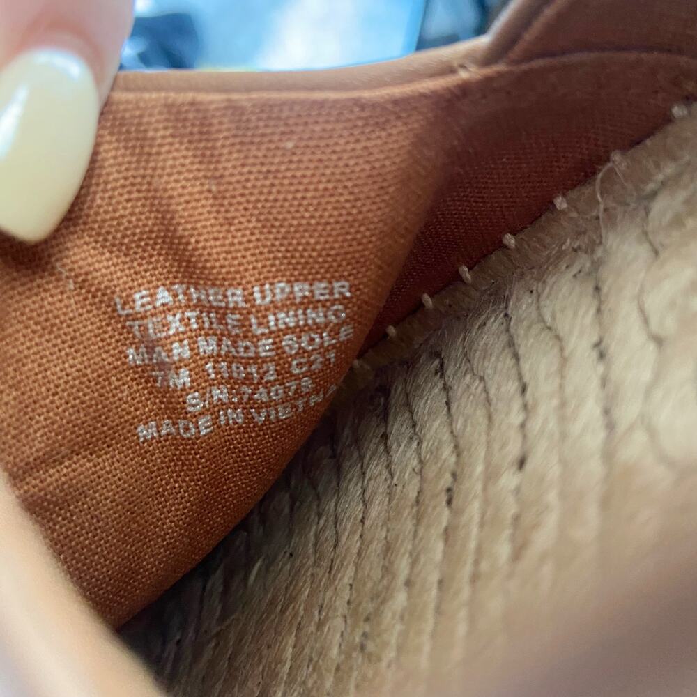 Tory Burch Tan Leather Flats - Picture 4 of 4